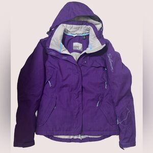 Salomon Women's Vibrant Purple Ski Jacket